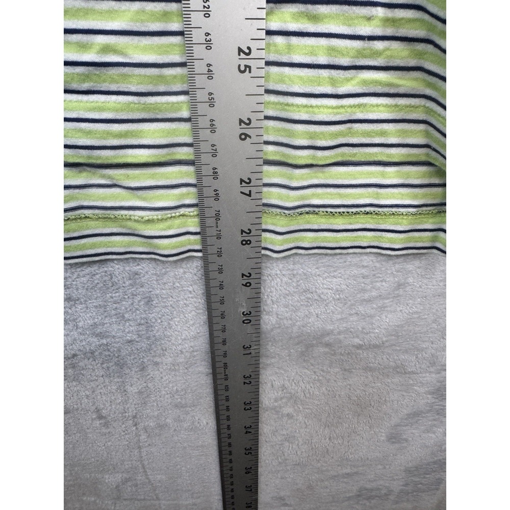 Polo Golf Ralph Lauren Sea‎ Island Green Striped Polo Shirt Cotton Men's Size M - Picture 8 of 8